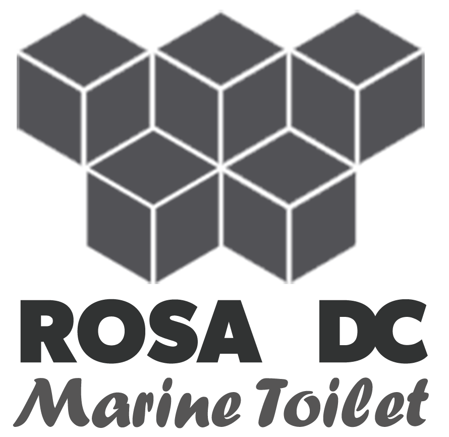 Logo DC MARINE toilet V GRISES