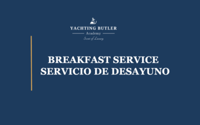 ENGLISH – Breakfast Service 1