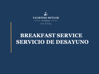 ENGLISH – Breakfast Service 1