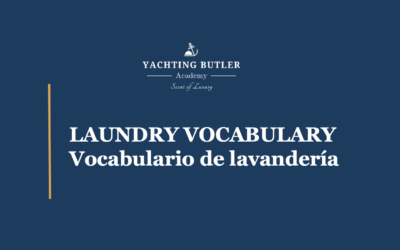 ENGLISH – Lavandería